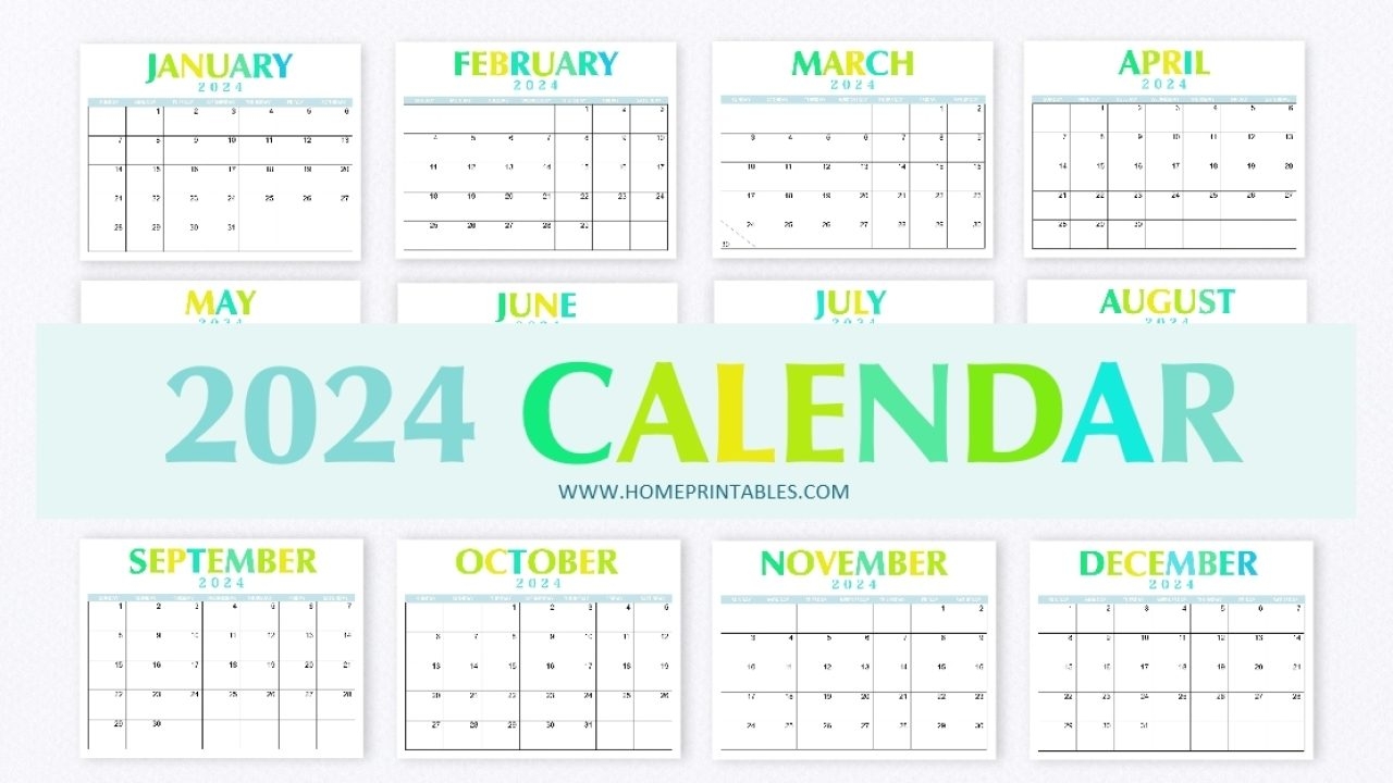 Editable And Printable Calendar 2024