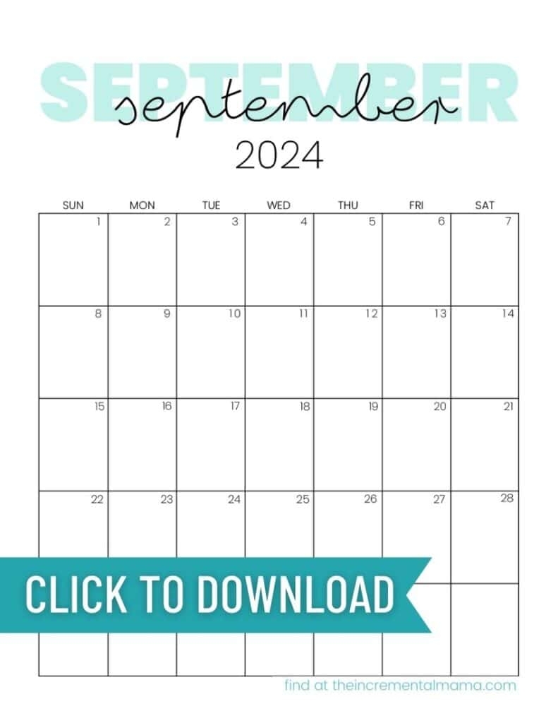 Printable And Editable Calendar 2024