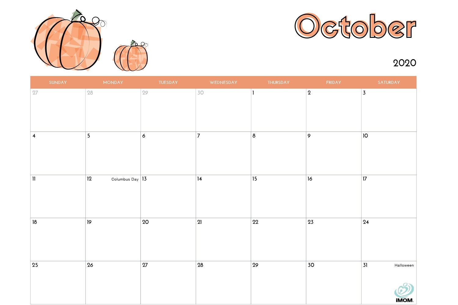 Free Printable Editable Calendar