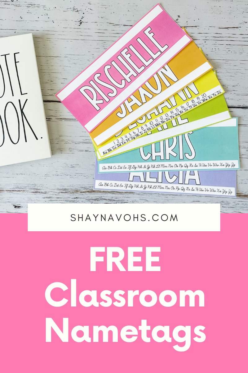 Free Editable Name Tags Printable