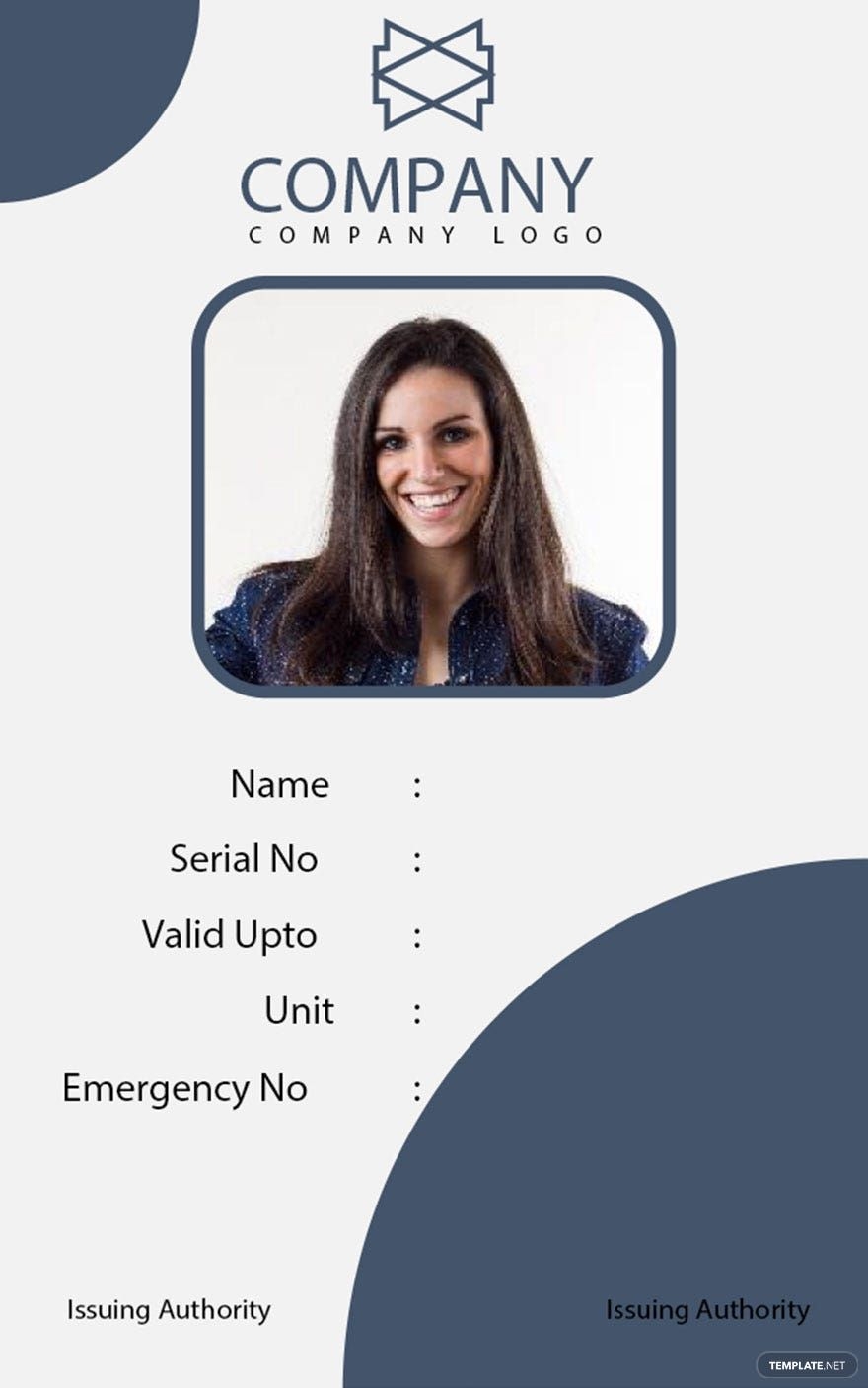 Free Editable ID Card Templates And Printable