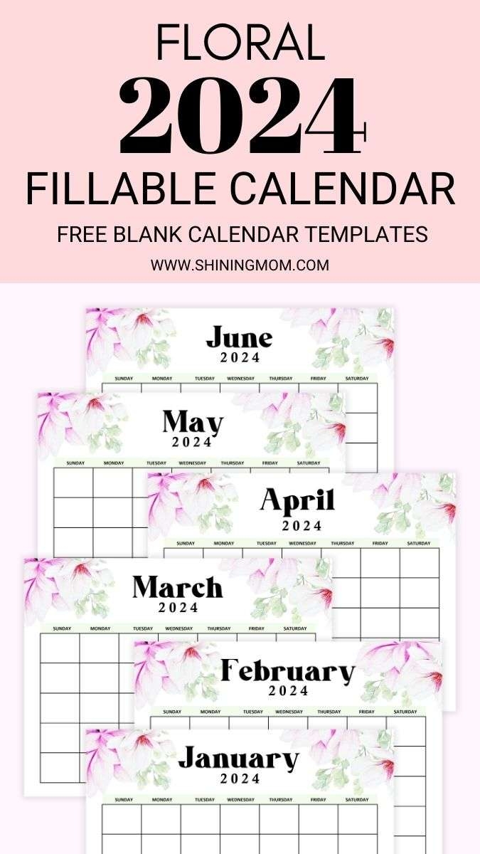 FREE Fully Editable 2024 Calendar Template In Word