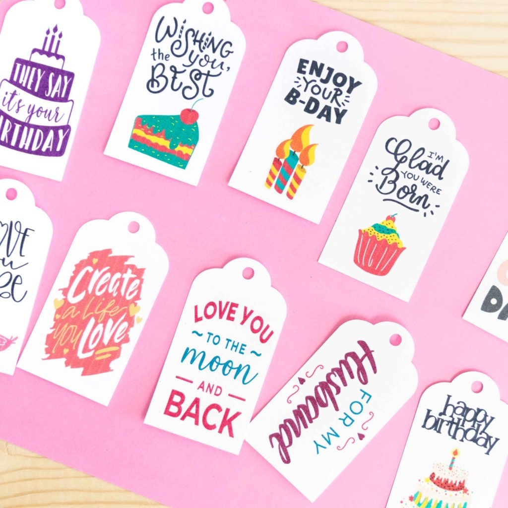 How To Make Gift Tags With Your Cricut Free SVG Templates Daydream Into Reality