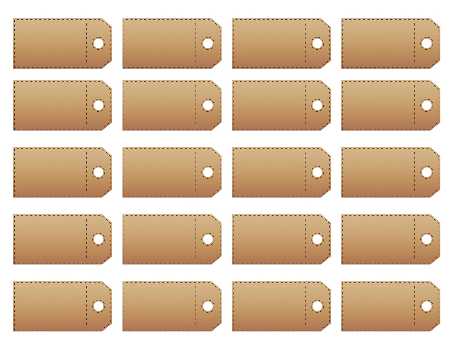 Editable Printable Price Tag Template