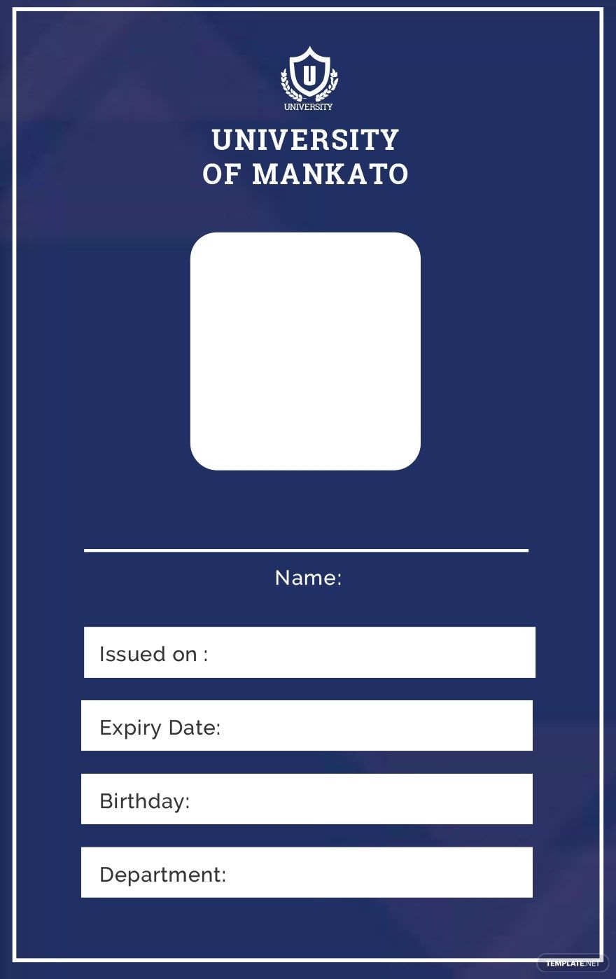 Editable Free Printable Id Cards Templates
