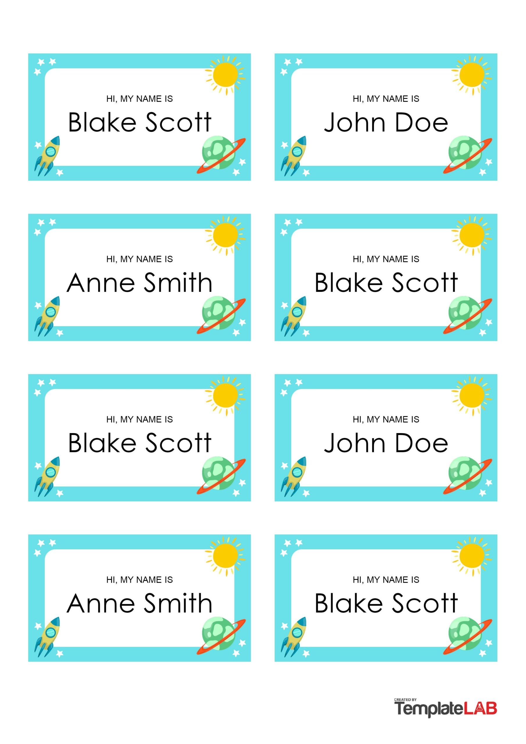 19 Editable Name Tag Name Badge Templates Free Worksheets Library