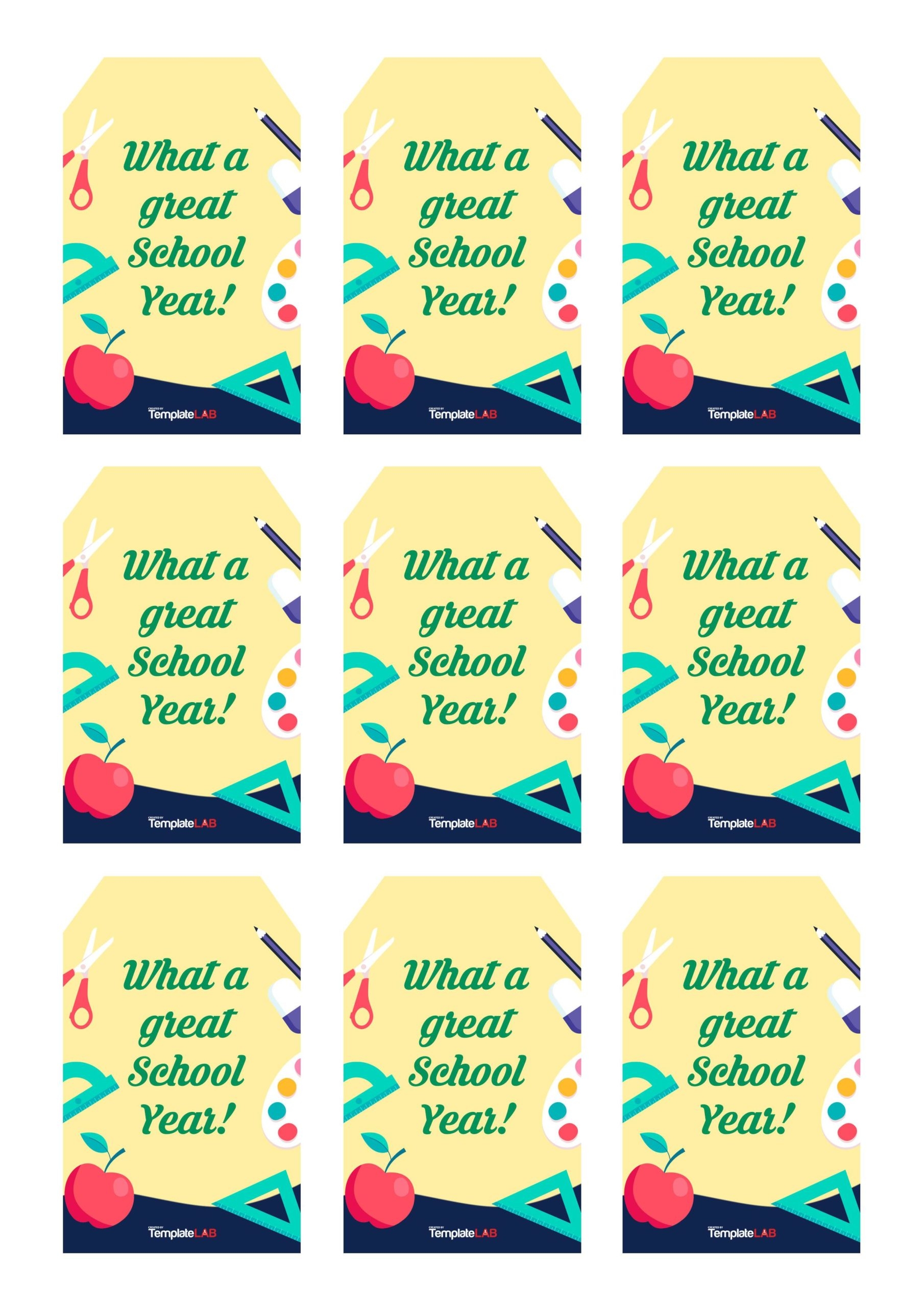 Editable Gift Tag Printable