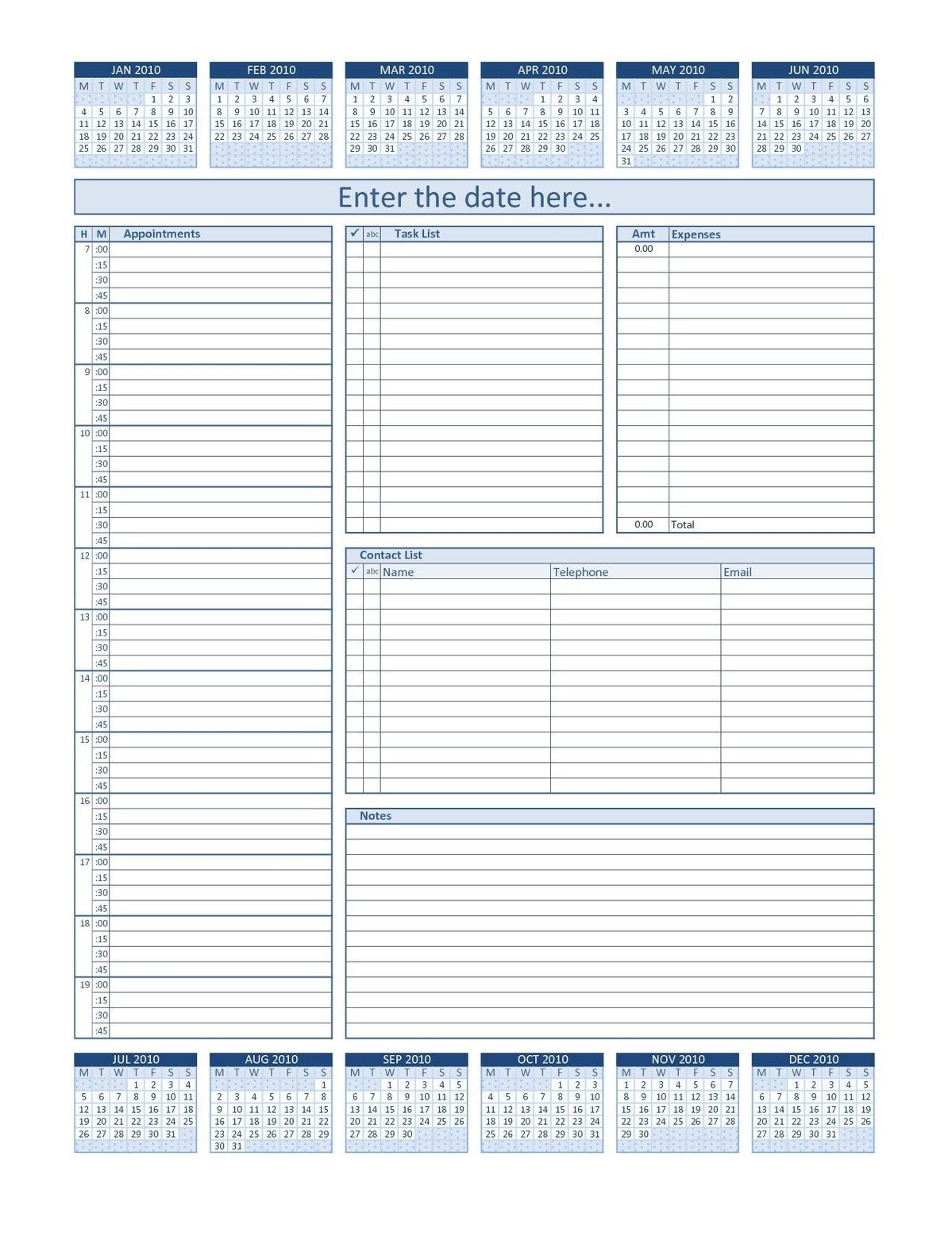 20 Franklin Covey Weekly Planner Template Simple Template Design