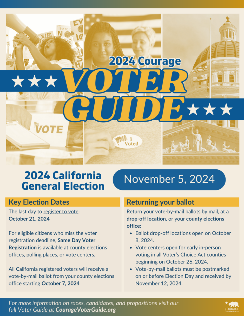 2024 General Election Endorsements Courage California