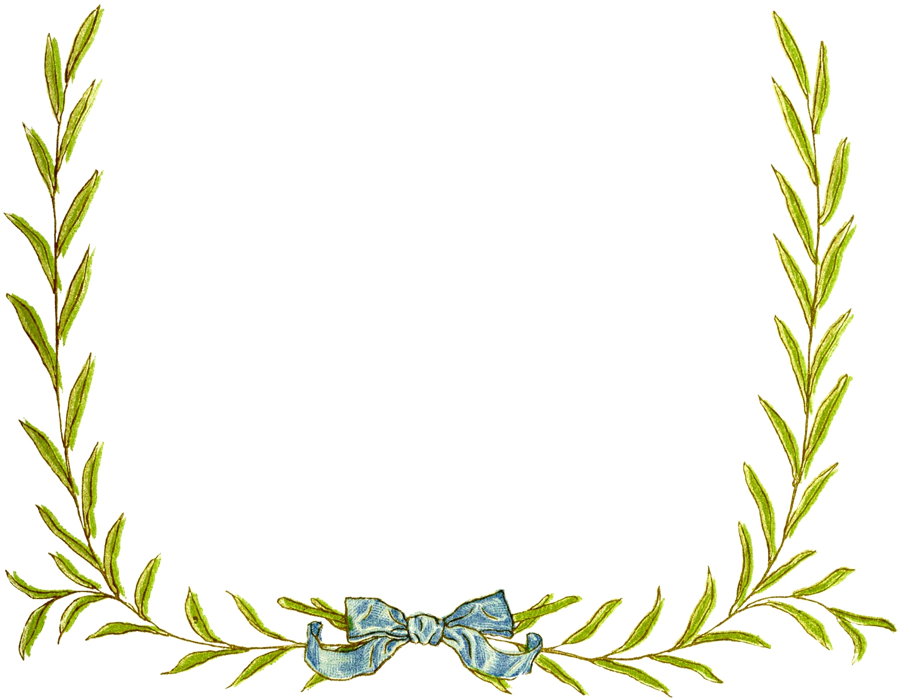 23 Christmas Wreath Clipart Frames The Graphics Fairy