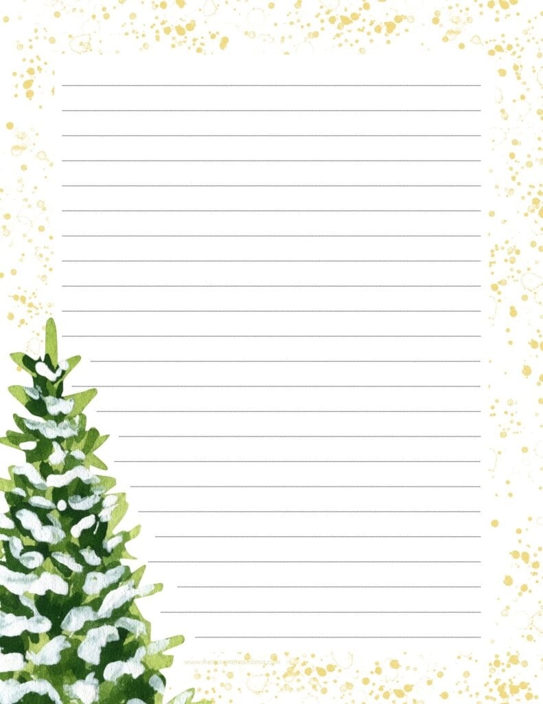 Editable And Printable Holiday Stationery