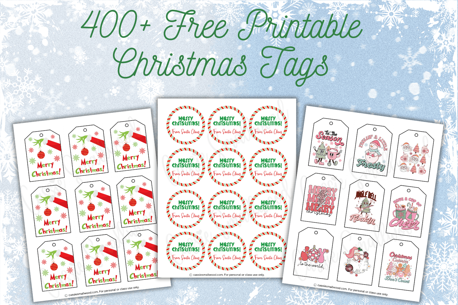 Free Edit Printable Blank Gift Tags