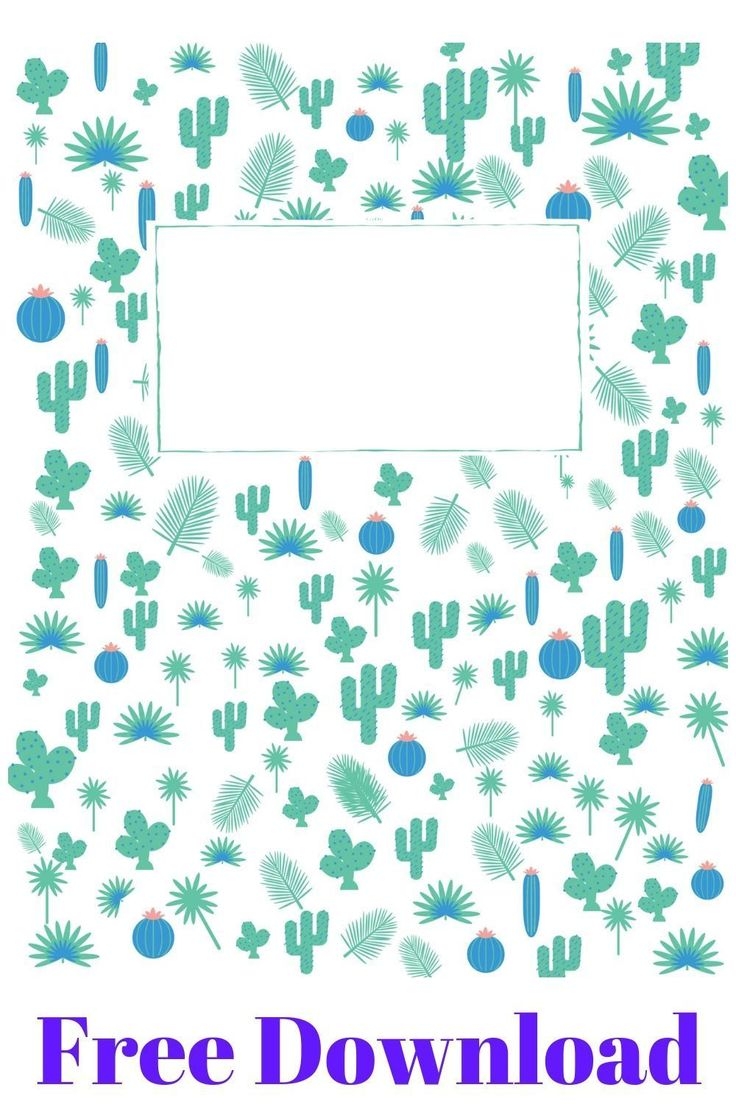 Printable Binder Covers Editable