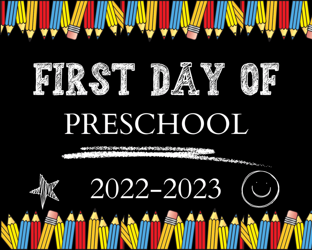 5 Editable First Day Of School Signs Free Printable 2025 2026 Cassie Smallwood