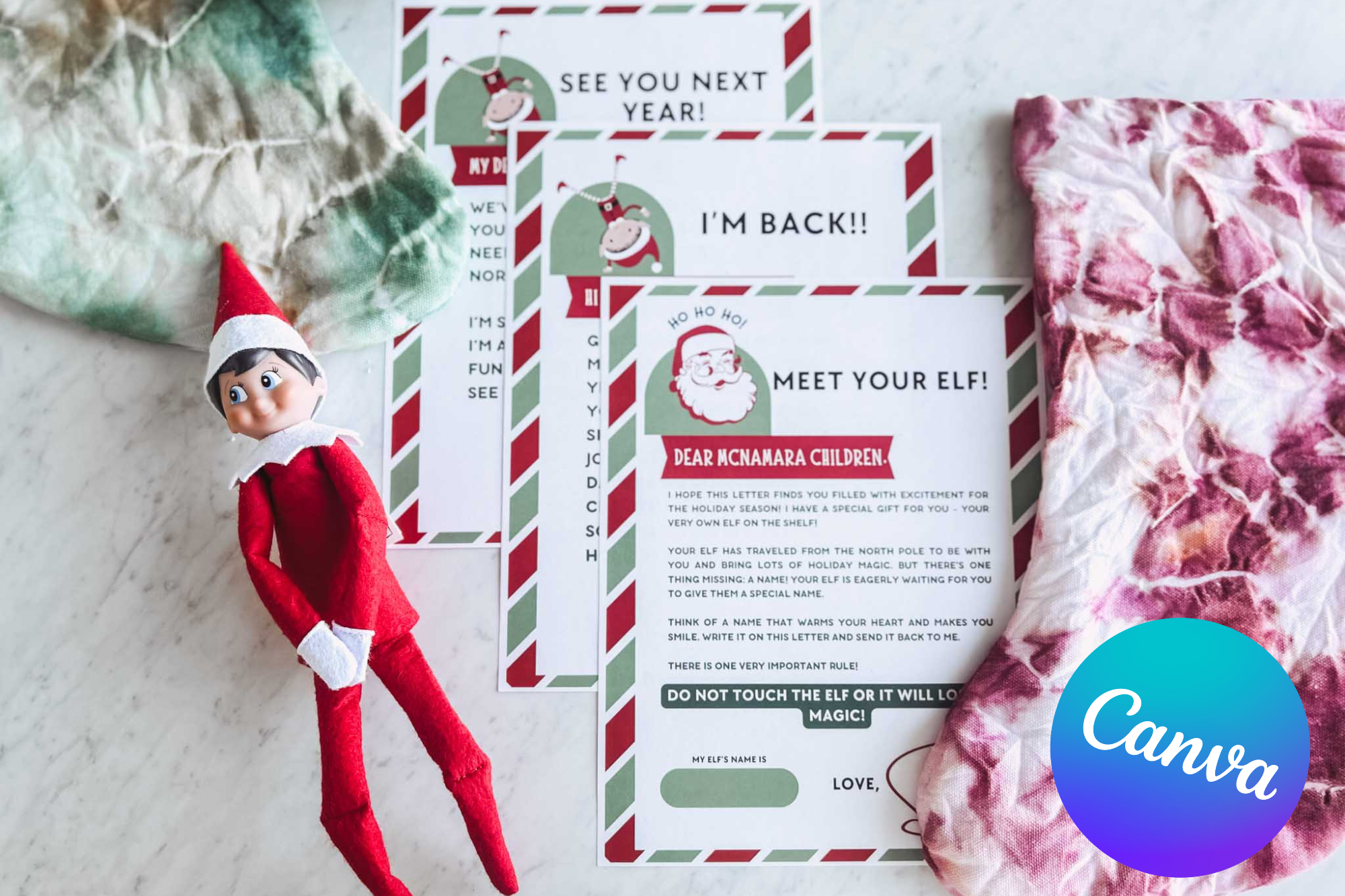 Printable Editable Elf On The Shelf Letter