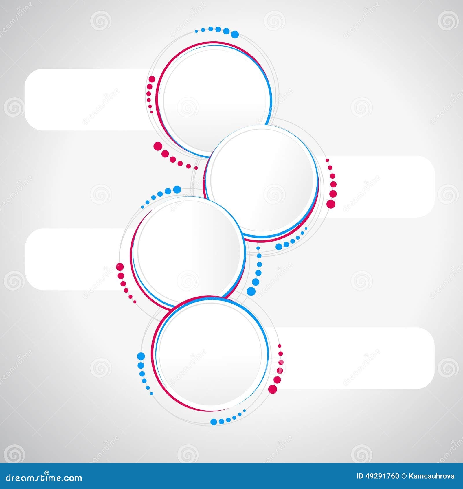 Abstract Circle Template Infographics Banner Print Stock Illustration Illustration Of Page Shapes 49291760