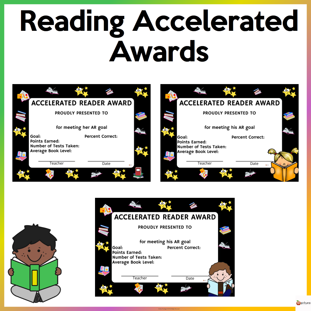 Accelerated Reading Awards Made By Teachers