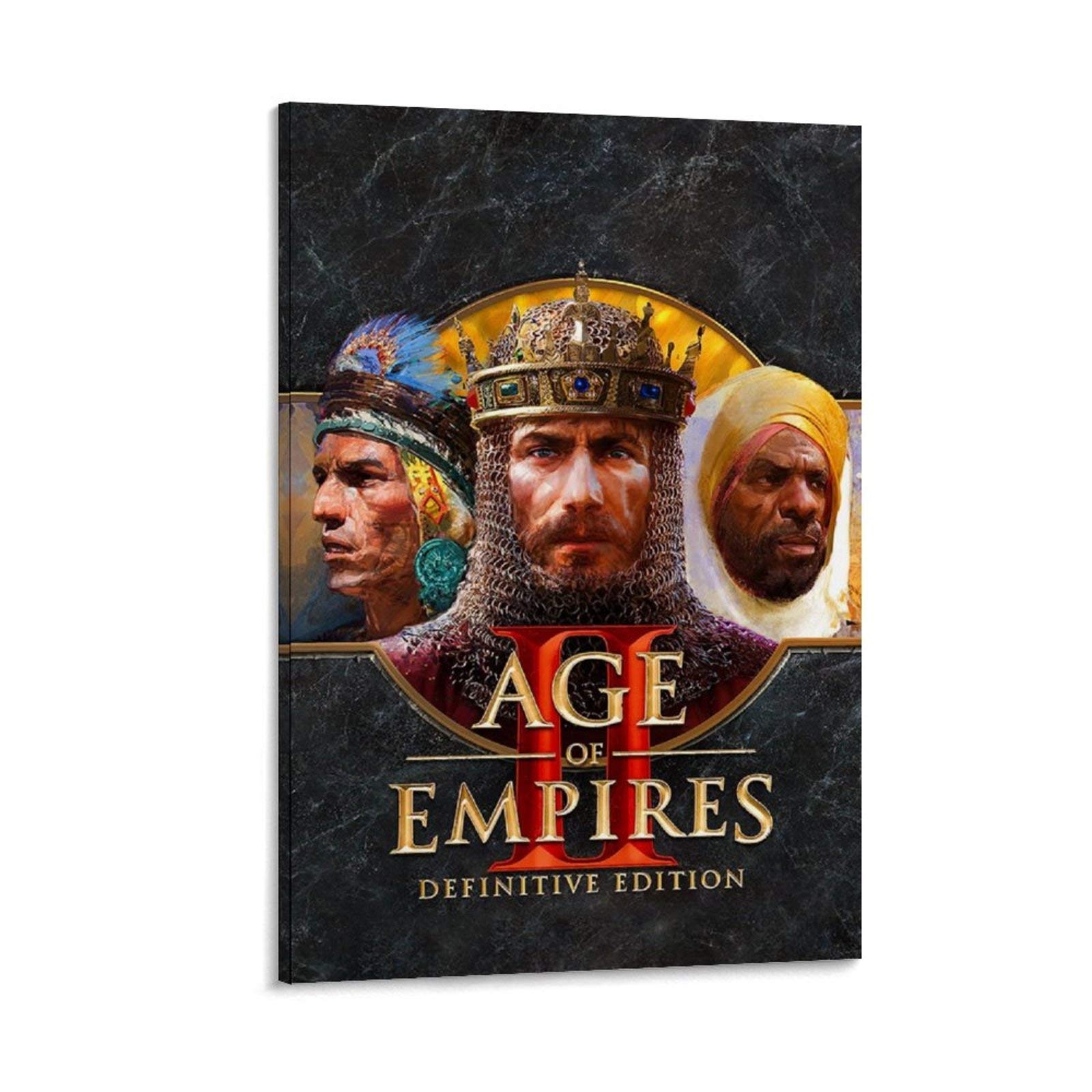 Age Of Empires II Definitive Edition Game Poster Canvas Art Poster And Wall Art Picture Print Modern Family Bedroom Decor Posters 16x24inch 40x60cm Amazon ca Home