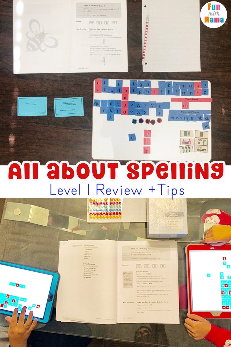 All About Spelling Level 1 Review Fun With Mama