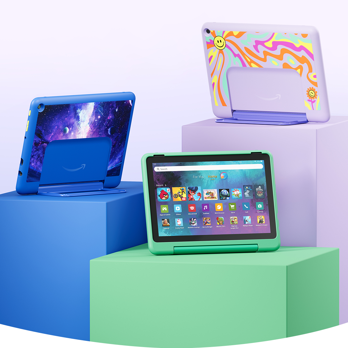 Amazon Amazon Fire HD 10 Kids Pro Tablet newest Model Ages 6 12 Bright 10 1 HD Screen Includes Ad free Content Robust Parental Controls 13 hr Battery And Slim Case For Older Kids 32 GB 