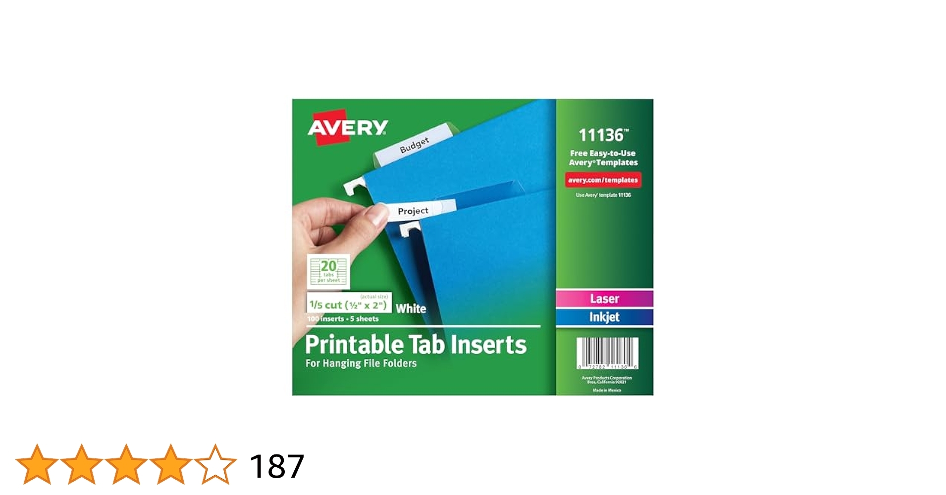 Free Printable Editable Insert Tabs