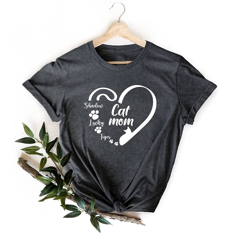 Amazon FastDeliveryTees Custom Mother s Day Shirts Happy Mother s Day 2023 New Mom Gifts Gift For Grandma Custom Mother s Day Tee Mom Shirt Gift For Mama Adult T Shirt Cat Mom 2 Clothing 