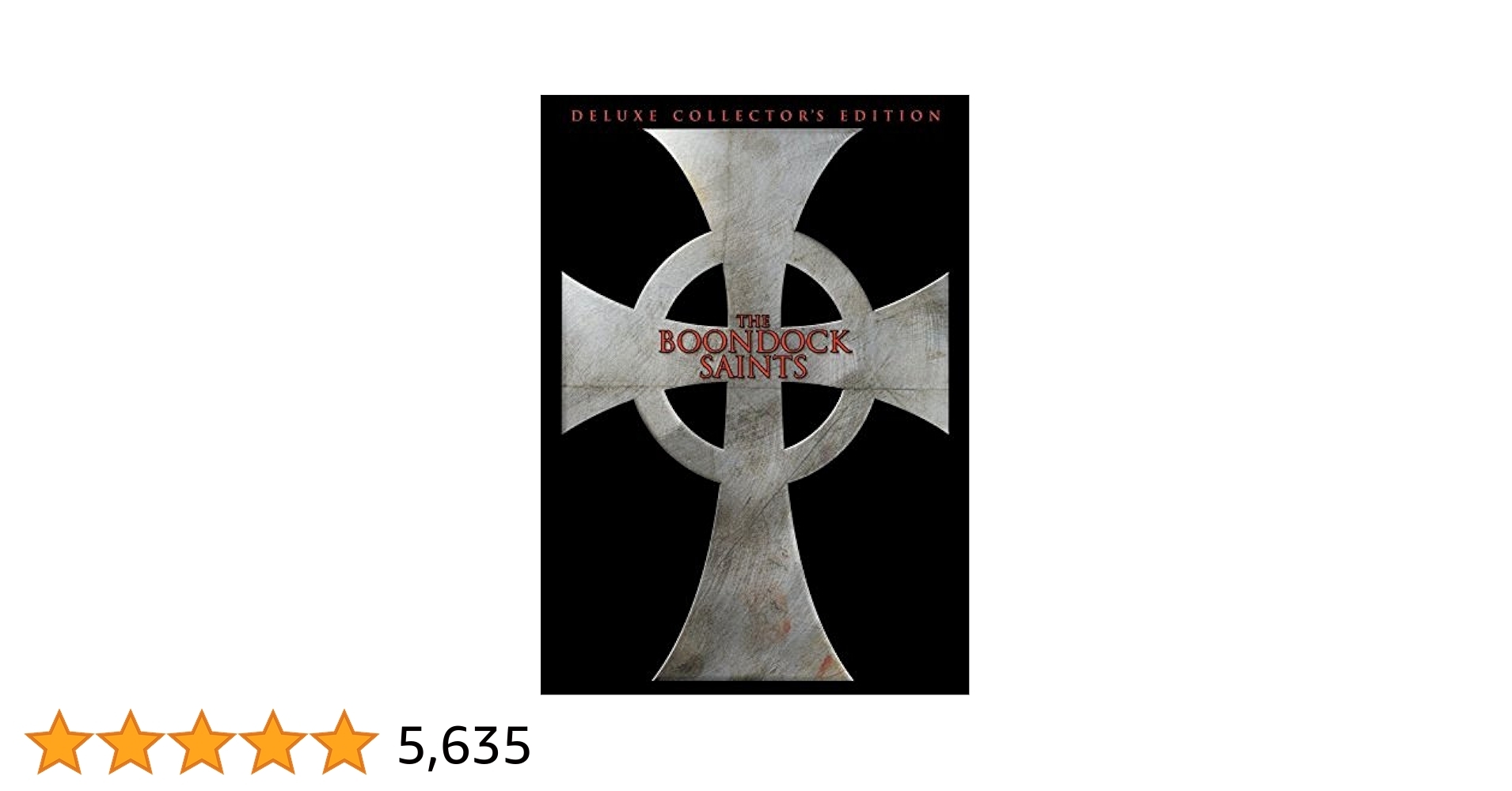 Amazon The Boondock Saints Unrated Two Disc Special Edition DVD Willem Dafoe Sean Patrick Flanery Norman Reedus David Della Rocco Billy Connolly David Ferry Brian Mahoney Bob Marley Richard Fitzpatrick William