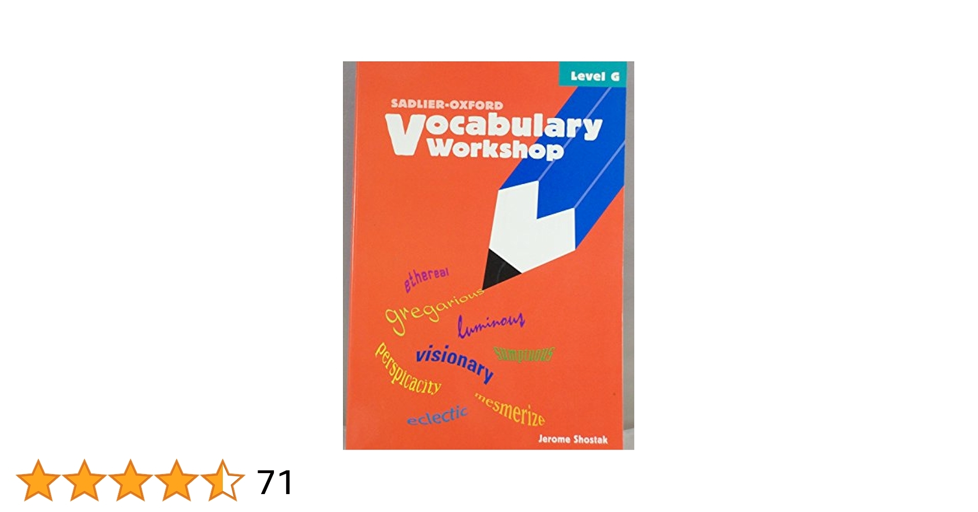 Vocabulary Workshop Level G Enriched Edition Printable Online