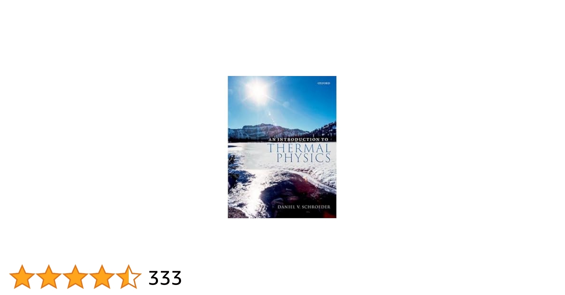 An Introduction To Thermal Physics Schroeder Daniel V 9780192895554 Amazon Books