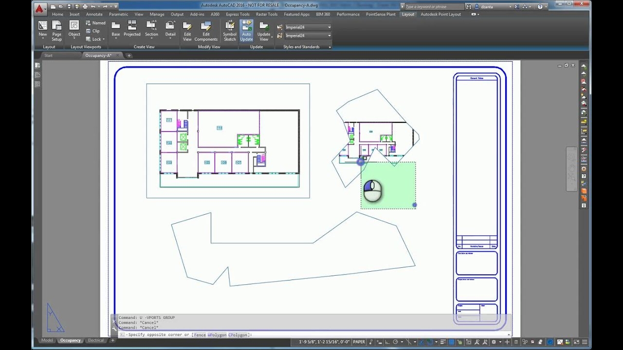 AutoCAD 2016 Viewports A How To Guide YouTube