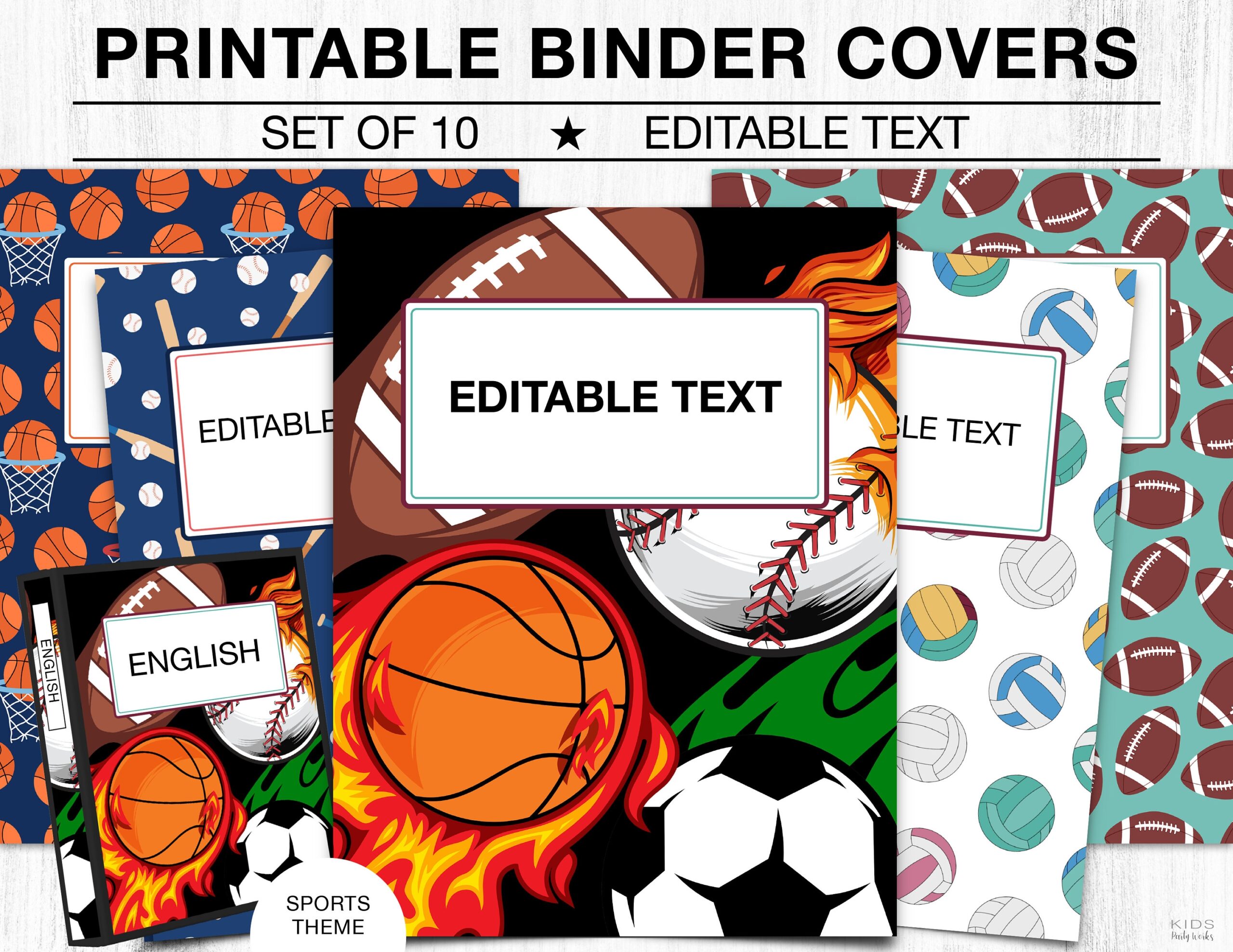 Editable Printable Binder Covers With Car Images