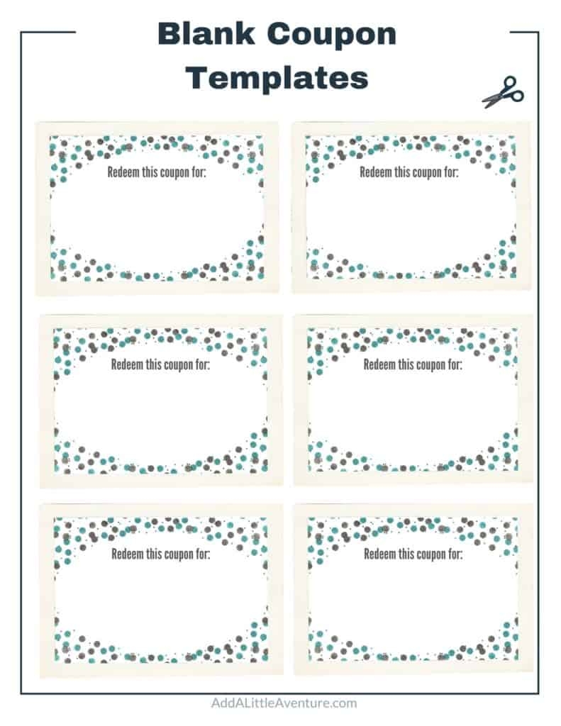 Coupon Templaes That Can Be Edited And Printable