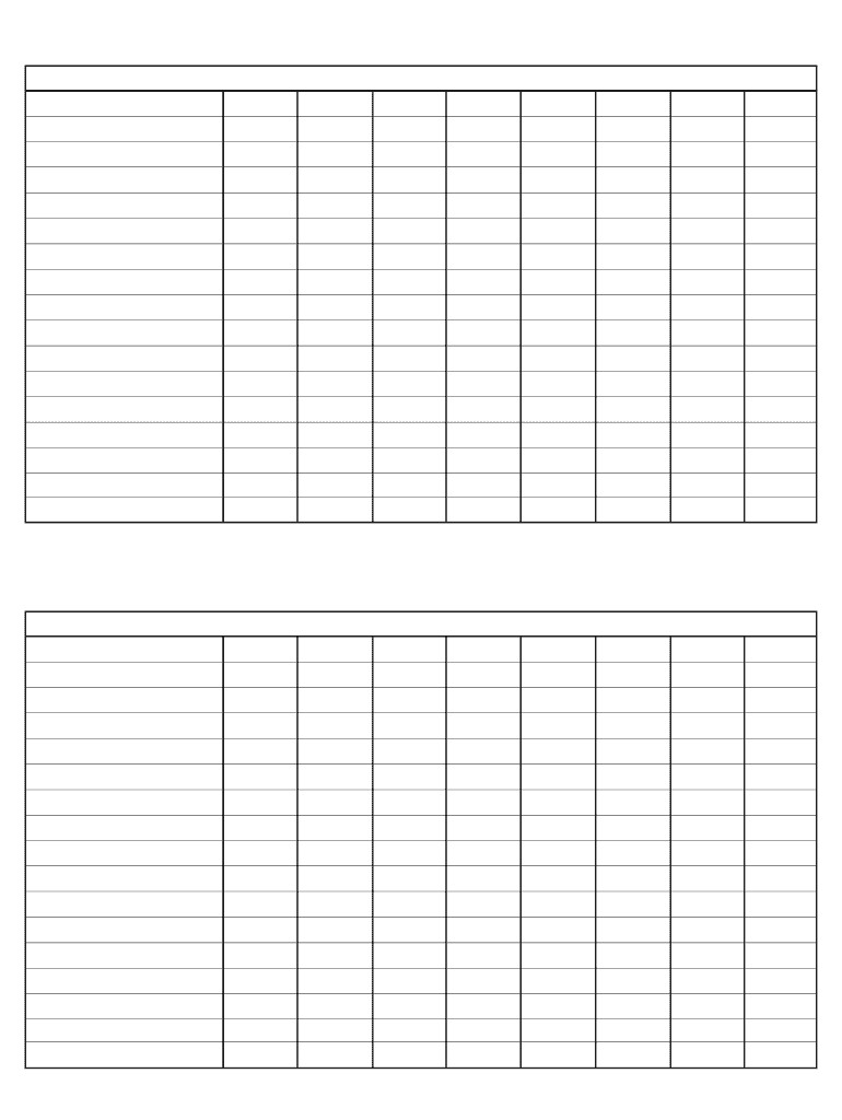 Blank Ledgers Fill Online Printable Fillable Blank PdfFiller