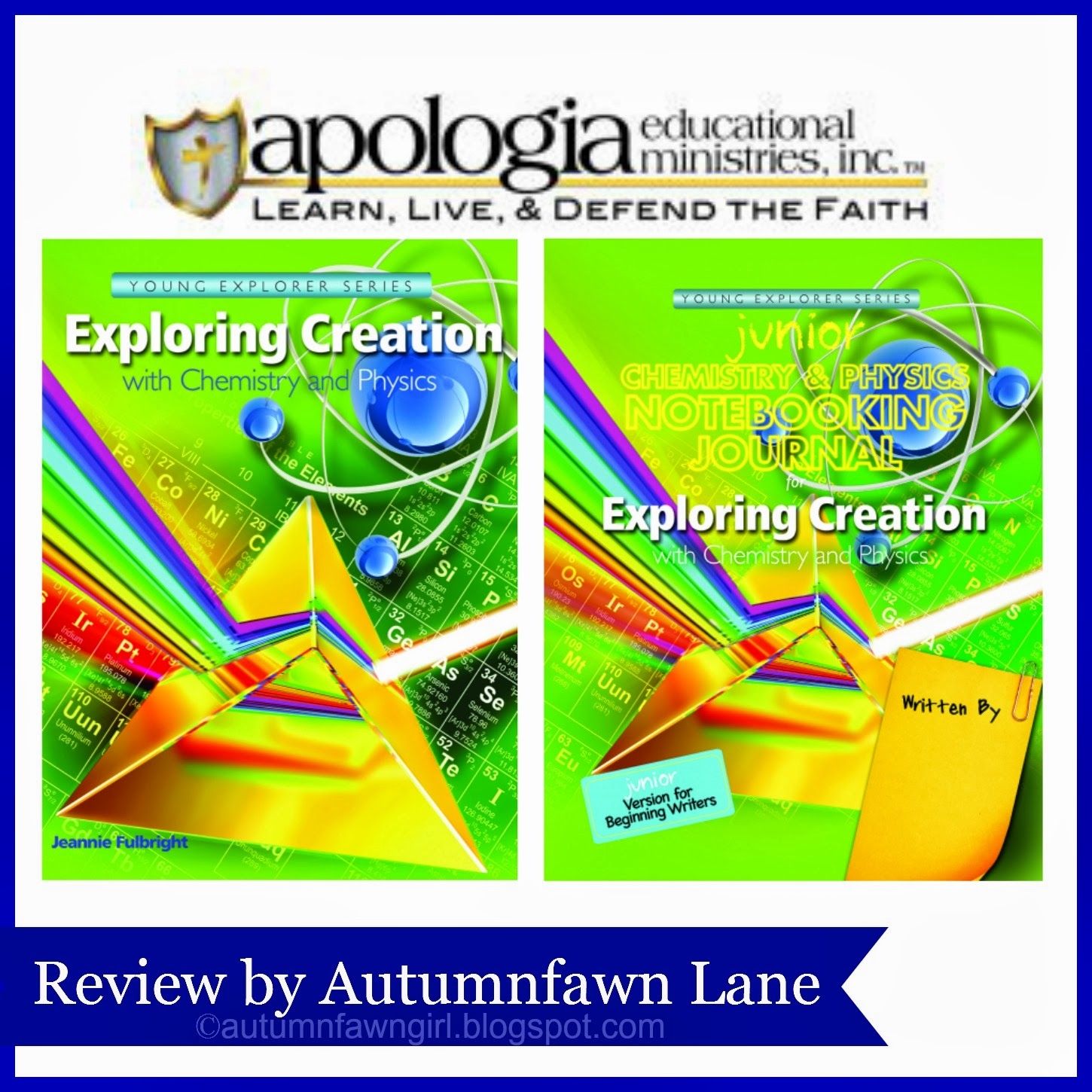 Brandi Raae Apologia Exploring Creation With Chemistry And Physics Schoolhouse Crew Review 