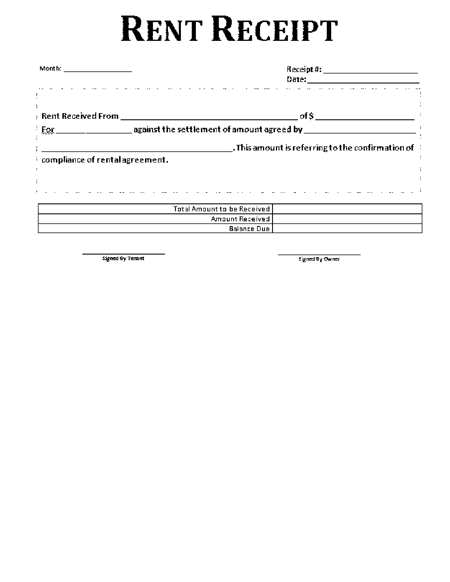 Car Rental Invoice Editable And Printable Template
