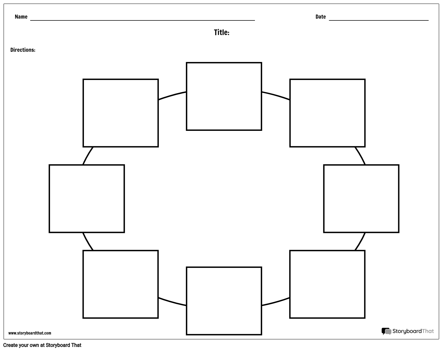 Circle Chart Maker Worksheets Storyboard That