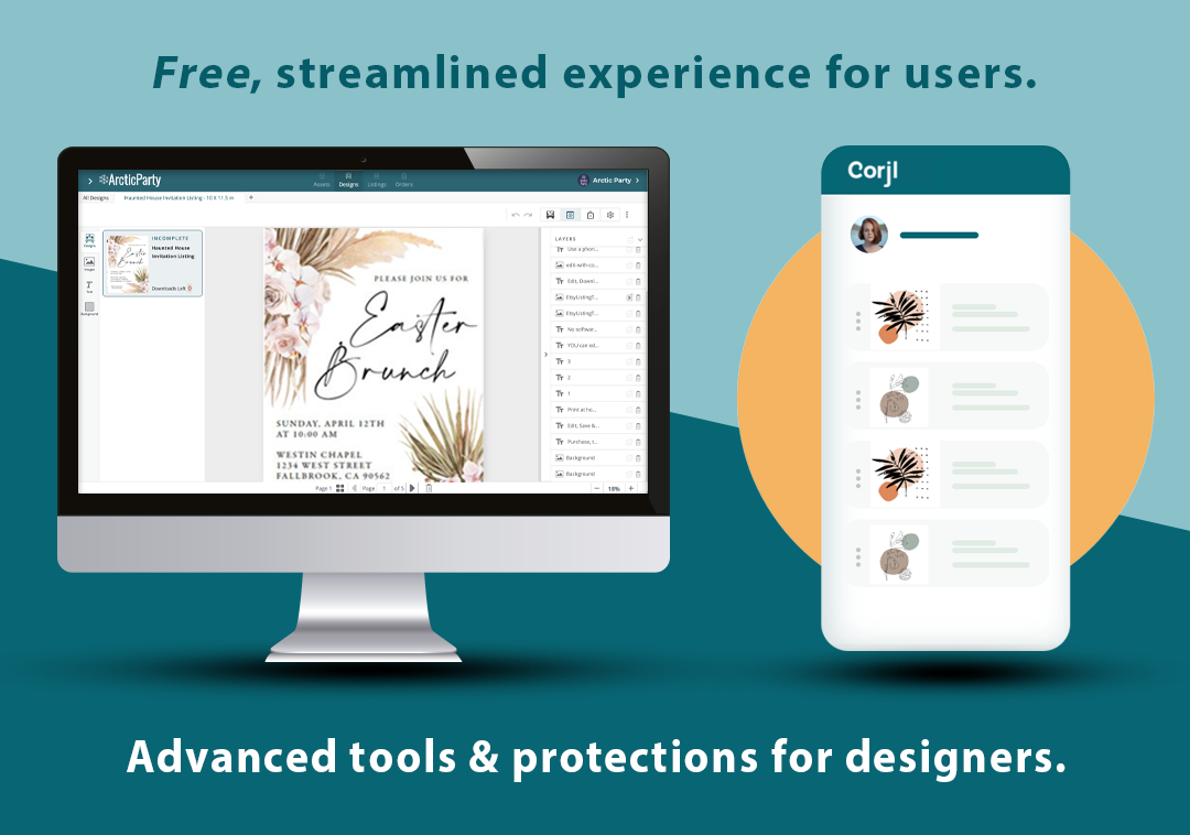 Corjl Create Protect Distribute Secure Digital Templates