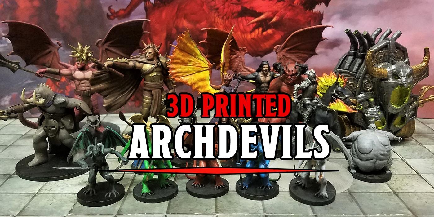 D D One Artist Has Been 3 D Printing Every Monster In 5th Edition Now You Can Do The Same Bell Of Lost Souls