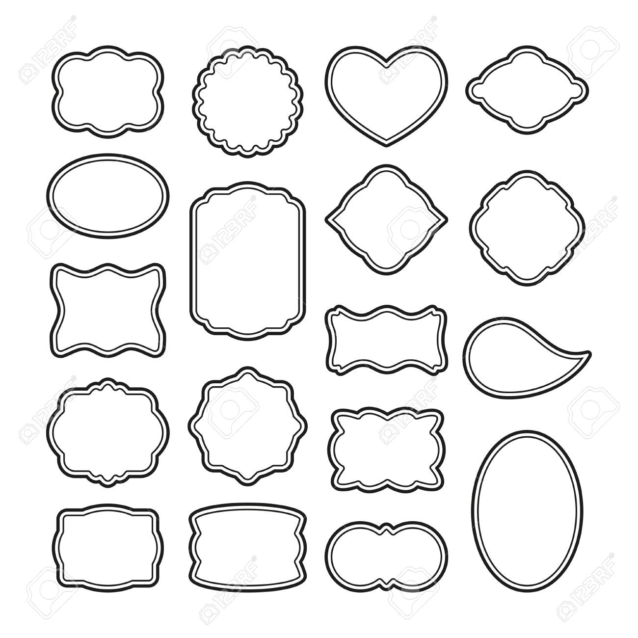 Free Printable Vintage Labels Free Printable Editable Labels Black And White