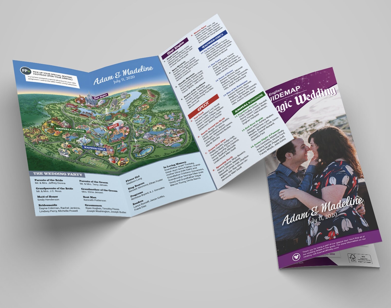 Disney Brochures Printable And Editable