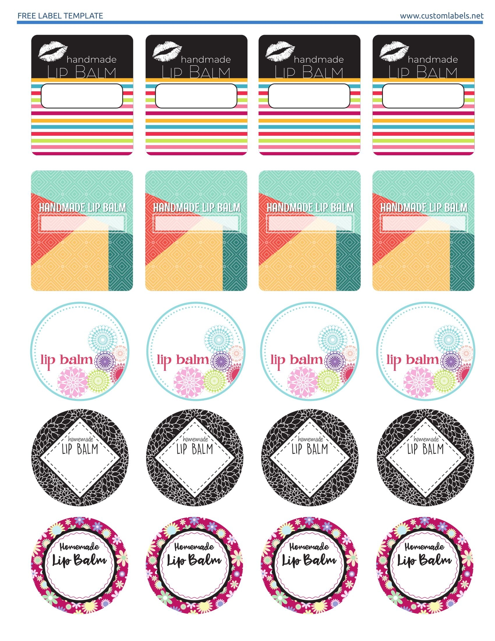 DIY Lavender Lip Balm With Free Printable Lip Balm Labels South Worksheets Library