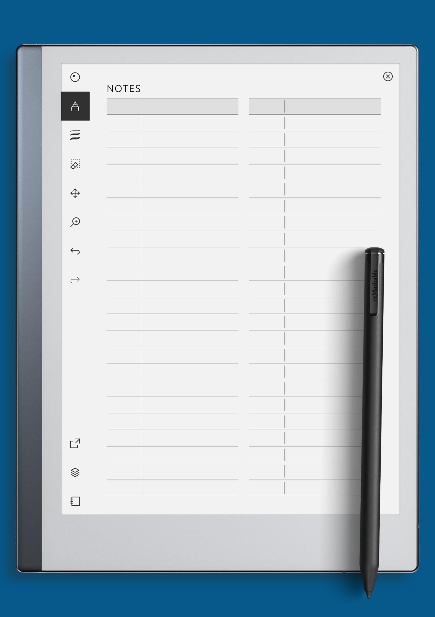 Download Printable List 2 Column PDF