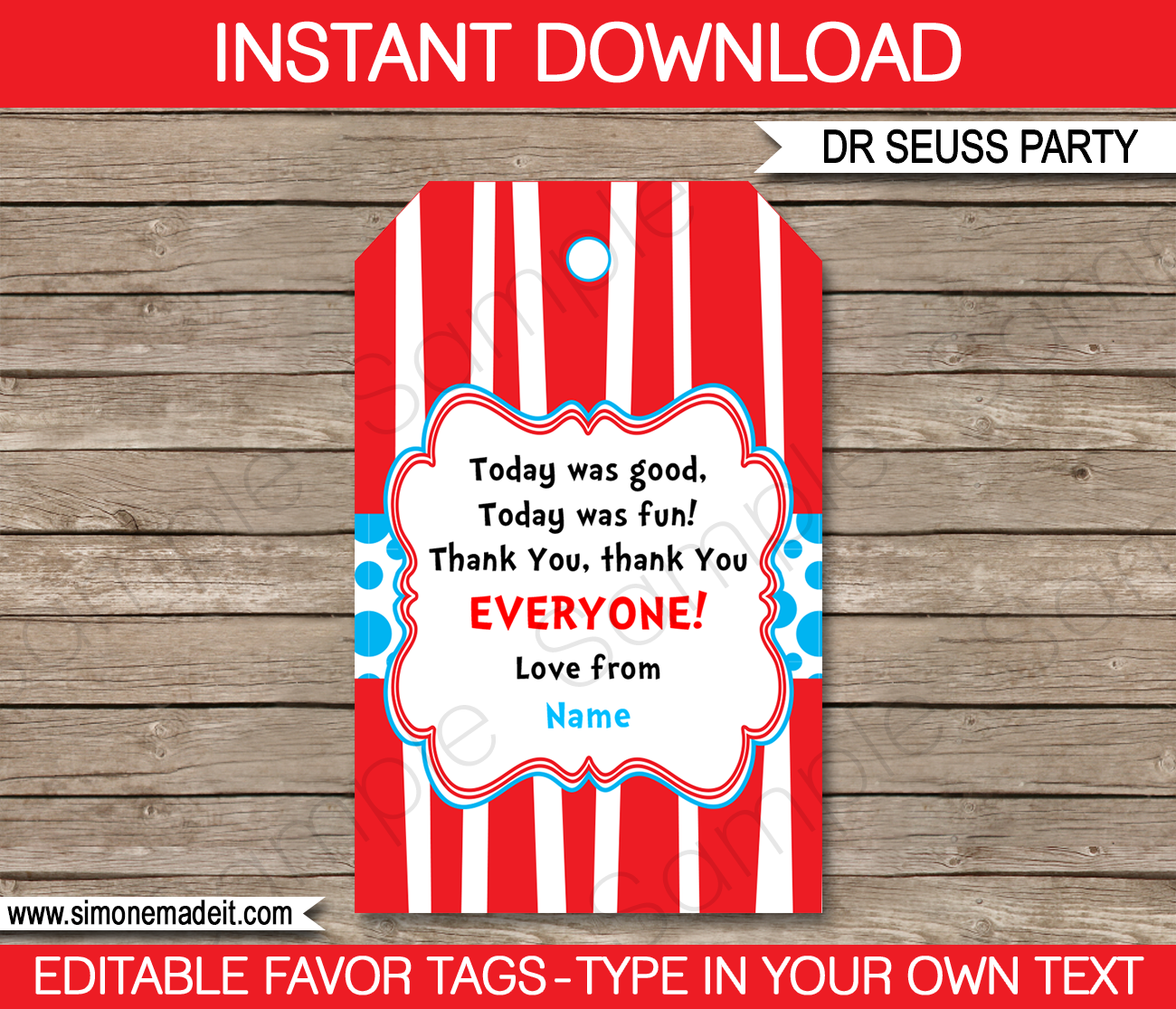 Dr Seuss Birthday Printables Free Dr Seuss Editable Printables Free