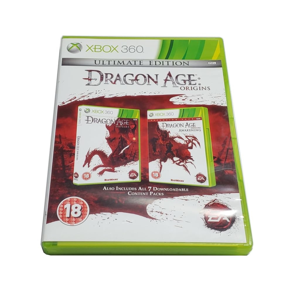 Dragon Age Origins Ultimate Edition Xbox 360 Printable Cover