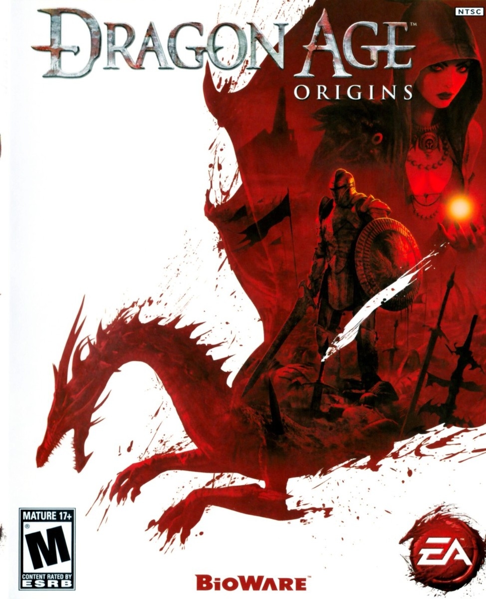 Dragon Age Origins XBOX 360 PS3 BOX ART Glossy POSTER Unframed B0079 EBay
