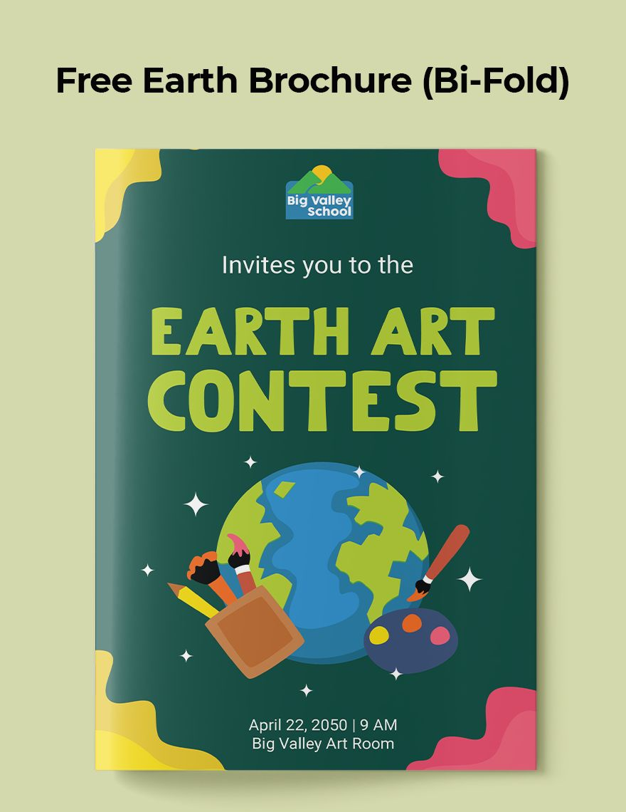 Earth Brochure In Illustrator PDF Word PSD Google Docs Download Template