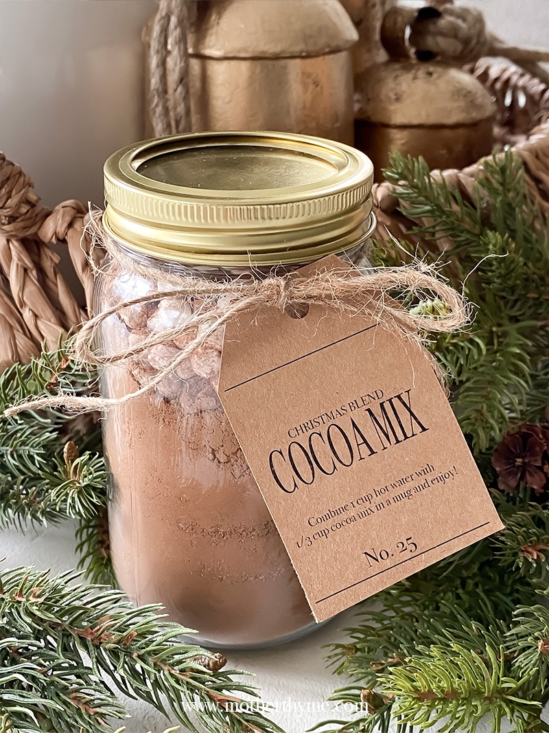 Easy Christmas Gift In Jar And Basket Ideas Free Printable Gift Tags Mother Thyme