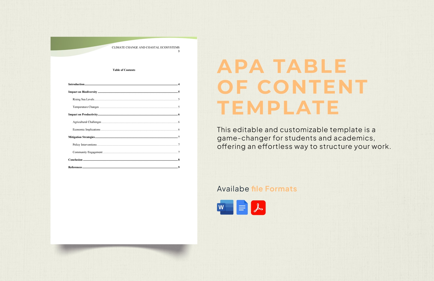 Editable APA Templates In Google Docs To Download
