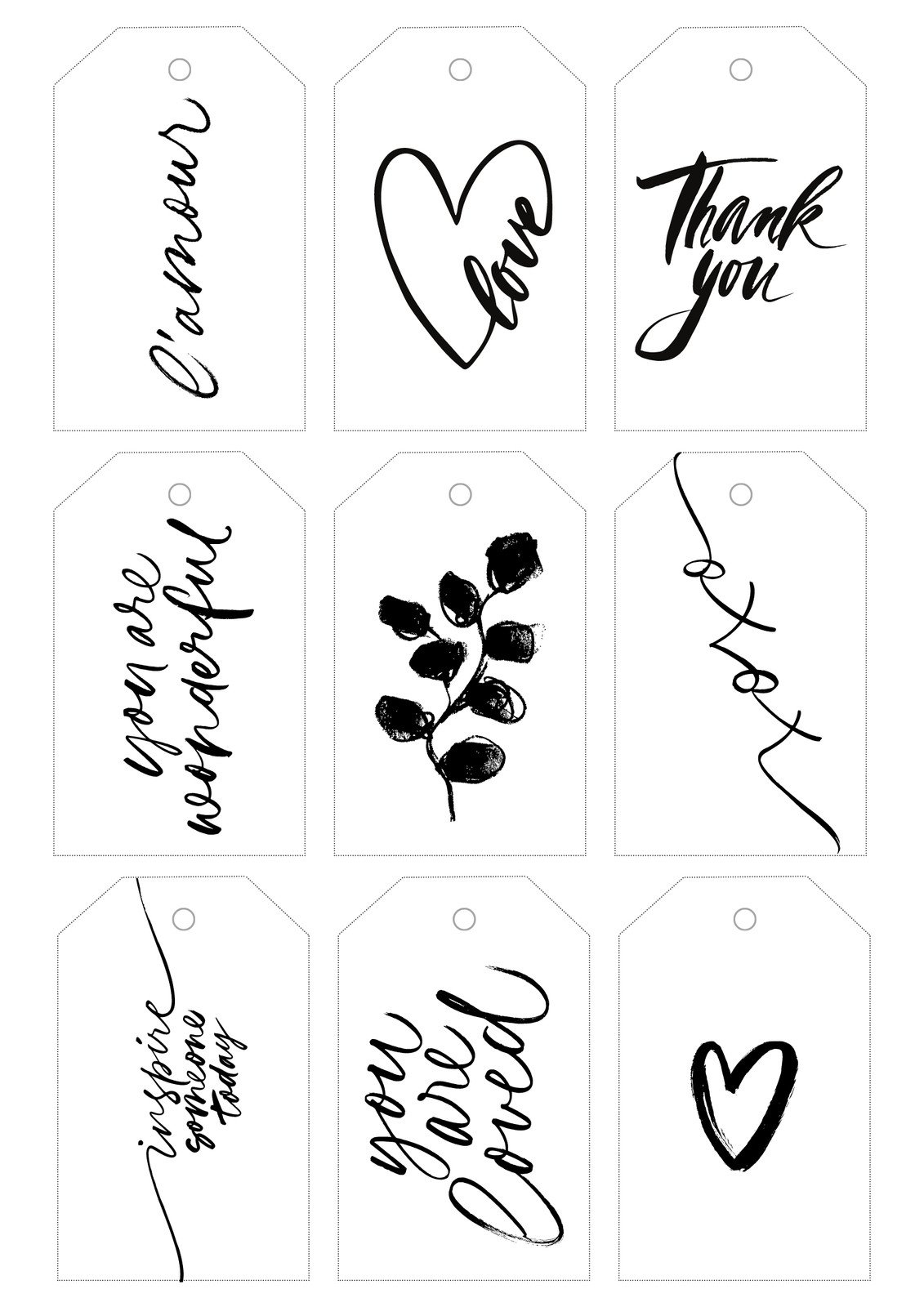 Editable Desk Name Tags Black And White Boho Dots Desk Name Plates Worksheets Library