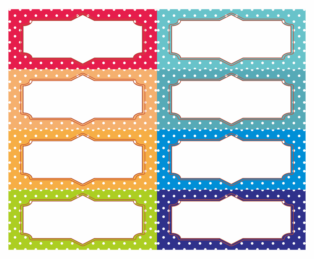 Printable Labels Tabs Free Editable